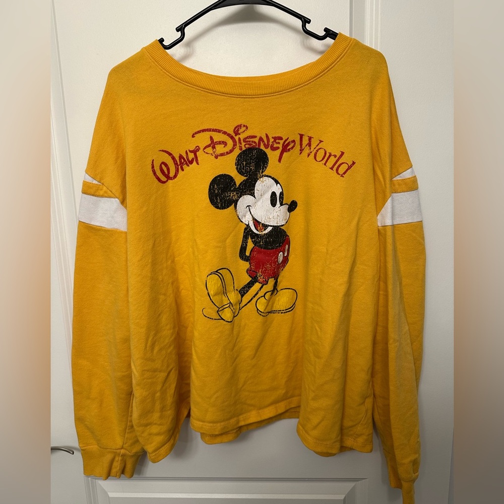 Disney Parks Mickey Mouse Crewneck Sweatshirt